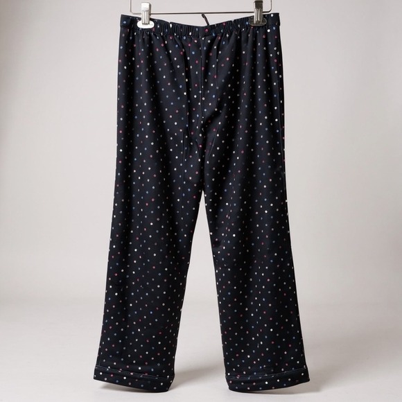 Talbots Womens Pajama Set Sleepwear Top Pants Polka Dot Size M NWT - Picture 7 of 8